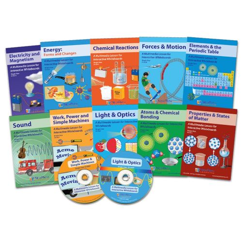  New Path Learning NewPath Learning 10 Piece Complete Physical Science Multimedia Lesson Set, Site License/Single Building