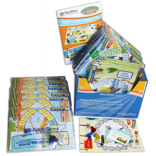  New Path Learning NewPath Learning Middle School Physical Science Curriculum Mastery Game, Grade 5-9, Take-Home Pack