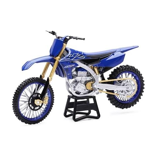  New Ray Toys Motorcycle 1:12 Scale Yamaha YZ450F Dirt Bike, 58313, Multicolor