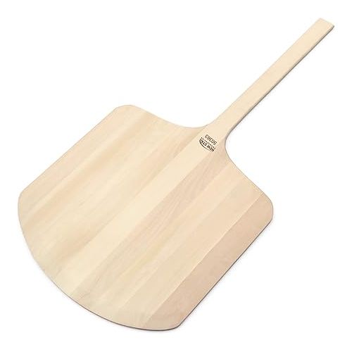  New Star Foodservice 536181 Restaurant-Grade Wooden Pizza Peel, 19