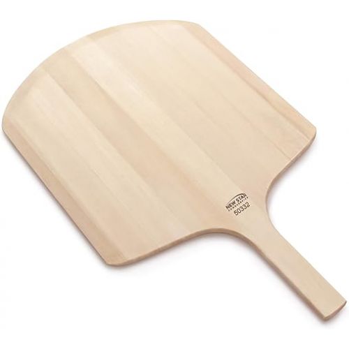  New Star Foodservice 50332 Restaurant-Grade Wooden Pizza Peel, 18