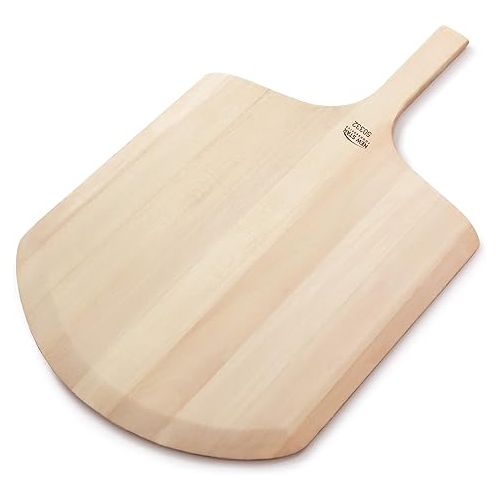  New Star Foodservice 50332 Restaurant-Grade Wooden Pizza Peel, 18