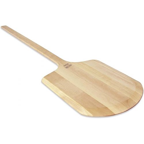  New Star Foodservice 50240 Restaurant-Grade Wooden Pizza Peel, 14