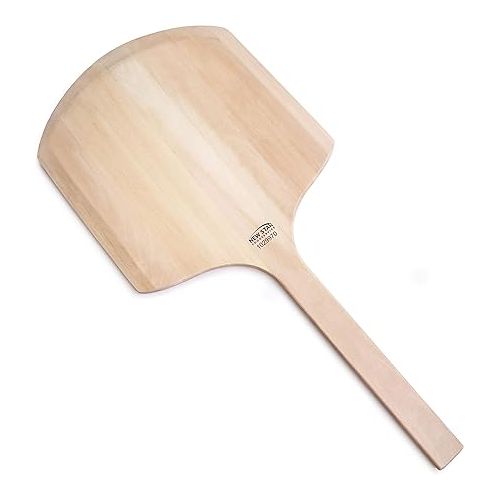  New Star Foodservice 1029970 Restaurant-Grade Wooden Pizza Peel, 16