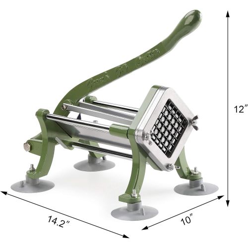  New Star Foodservice 38408 Commercial Grade French Fry Cutter, Complete Combo Sets