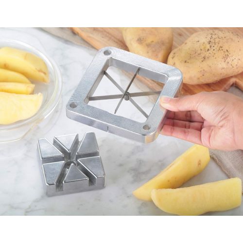  New Star Foodservice 38408 Commercial Grade French Fry Cutter, Complete Combo Sets