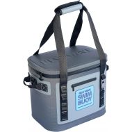 New Wave Swim Buoy Soft Cooler - 20 Can - Large Leak-Proof Soft Sided Portable Cooler Bag for Outdoors, Bottle Opener & Removable Shoulder Strap, Heavy Duty, Welded Zipper, Reinfor