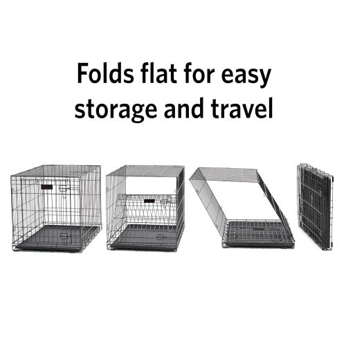  New World Crates New World Folding Metal Dog Crate; Single Door & Double Door Dog Crates