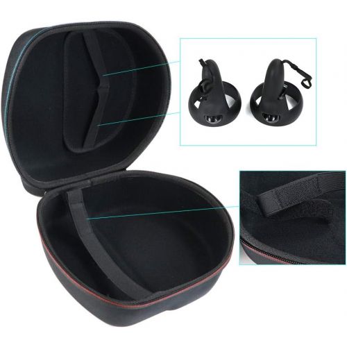  New progress Hard Carrying case for Oculus Quest All-in-one VR Gaming Headset and Controllers 64GB 128GB Protective Storage Travel Box (Black)