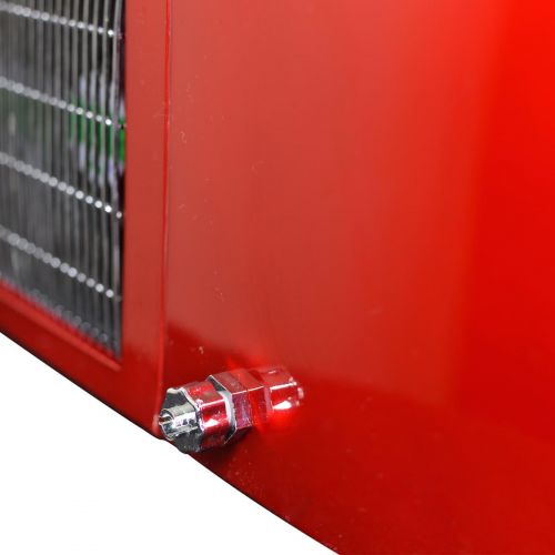  [아마존베스트]NewAir Portable Ice Maker 50 lb. Daily - Countertop Design - 3 Size Bullet Shaped Ice - AI-215R - Red