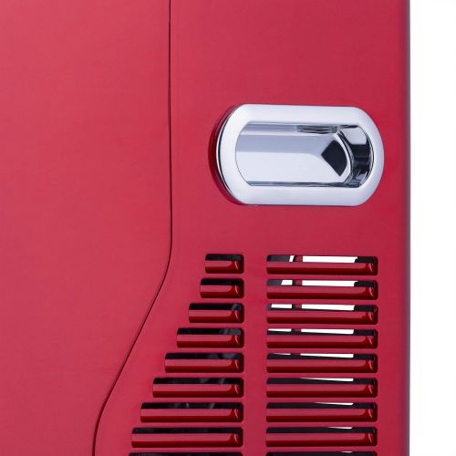  [아마존베스트]NewAir Portable Ice Maker 50 lb. Daily - Countertop Design - 3 Size Bullet Shaped Ice - AI-215R - Red