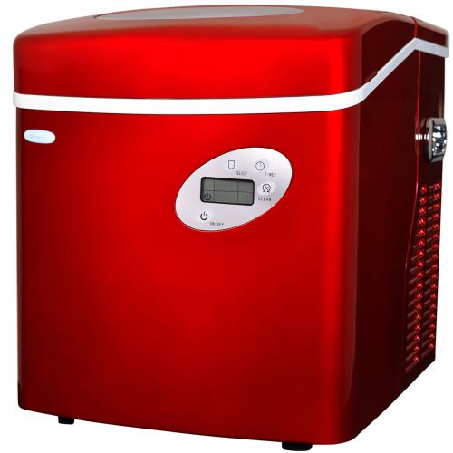  NewAir AI-215R | Portable, Countertop Ice Maker | 50 Lbs | Red