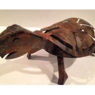 NewCuttingEdge Metal Tortoise Turtle Art Sculpture Yard Garden Art Handcrafted Metal Fabrication Fab