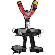 [아마존베스트]NewDoar Climbing Harness, Women Man Child Half Body Safe Seat Belts for Mountaineering Rock Climbing,Mountaineering Outward Band Fire Rescue,Expanding Training,Rappelling Gear Blac