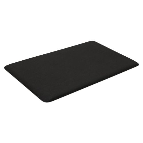  NewLife by GelPro Anti-Fatigue Designer Comfort Kitchen Floor Mat Stain Resistant Surface with 5/8” thick ergo-foam core for health and wellness,18x30 Grasscloth Charcoal