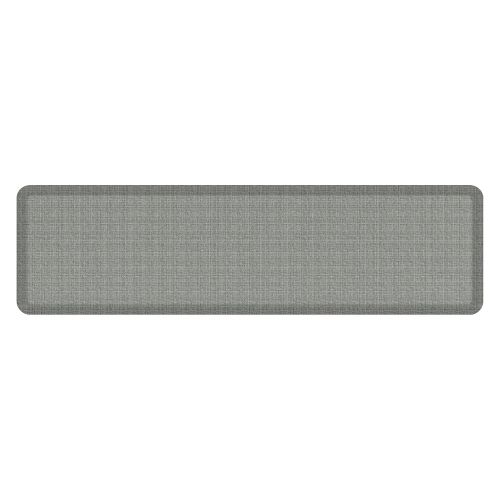  NewLife by GelPro Anti-Fatigue Designer Comfort Kitchen Floor Mat, 20x72, Tweed Grey Goose Stain Resistant Surface with 3/4” Thick Ergo-foam Core for Health and Wellness