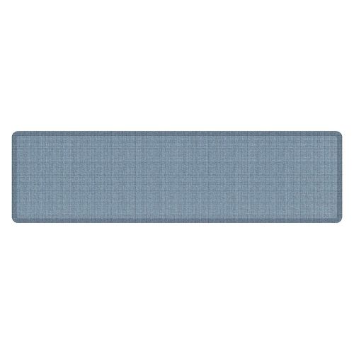  NewLife by GelPro Anti-Fatigue Designer Comfort Kitchen Floor Mat, 30x108, Tweed Hydrangea Stain Resistant Surface with 3/4” Thick Ergo-foam Core for Health and Wellness