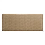 NewLife by GelPro Anti-Fatigue Designer Comfort Kitchen Floor Mat, 20x48”, Pebble Wheat Stain Resistant Surface with 3/4” Thick Ergo-foam Core for Health and Wellness