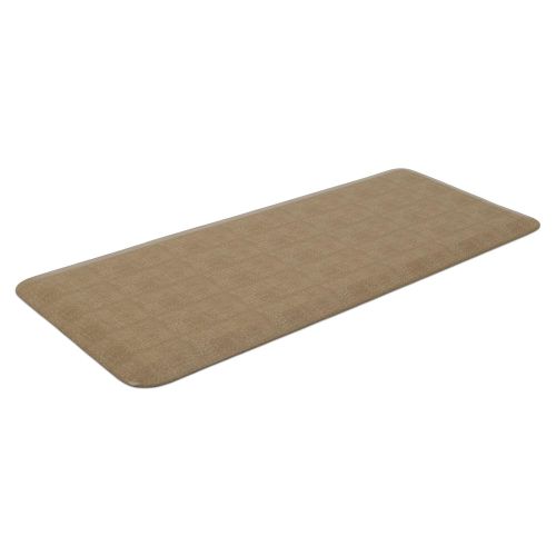  NewLife by GelPro Anti-Fatigue Designer Comfort Kitchen Floor Mat, 20x48”, Pebble Wheat Stain Resistant Surface with 3/4” Thick Ergo-foam Core for Health and Wellness