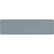 NewLife by GelPro Anti-Fatigue Designer Comfort Kitchen Floor Mat, 30x108”, Lattice Mineral Grey Stain Resistant Surface with 3/4” Thick Ergo-foam Core for Health and Wellness