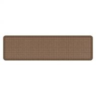 NewLife by GelPro Anti-Fatigue Designer Comfort Kitchen Floor Mat, 20x72, Tweed Light Walnut Stain Resistant Surface with 3/4” Thick Ergo-foam Core for Health and Wellness
