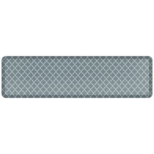  NewLife by GelPro Designer Comfort Mat, 20 by 72-Inch, Lattice Mineral Grey