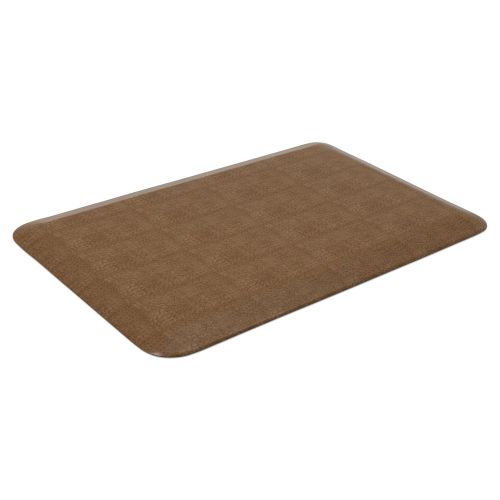  NewLife by GelPro Anti-Fatigue Designer Comfort Kitchen Floor Mat, 20x32”, Pebble Caramel Stain Resistant Surface with 3/4” Thick Ergo-foam Core for Health and Wellness