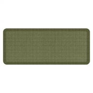 NewLife by GelPro Anti-Fatigue Designer Comfort Kitchen Floor Mat, 20x48, Tweed Green Valley Stain Resistant Surface with 3/4” Thick Ergo-foam Core for Health and Wellness
