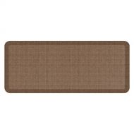 NewLife by GelPro Anti-Fatigue Designer Comfort Kitchen Floor Mat, 20x48, Tweed Light Walnut Stain Resistant Surface with 3/4” Thick Ergo-foam Core for Health and Wellness