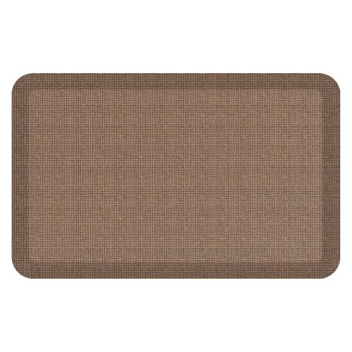  NewLife by GelPro Anti-Fatigue Designer Comfort Kitchen Floor Mat, 20x32”, Tweed Light Walnut Stain Resistant Surface with 3/4” Thick Ergo-foam Core for Health and Wellness