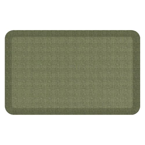  NewLife by GelPro Anti-Fatigue Designer Comfort Kitchen Floor Mat, 20x32”, Tweed Green Valley Stain Resistant Surface with 3/4” Thick Ergo-foam Core for Health and Wellness