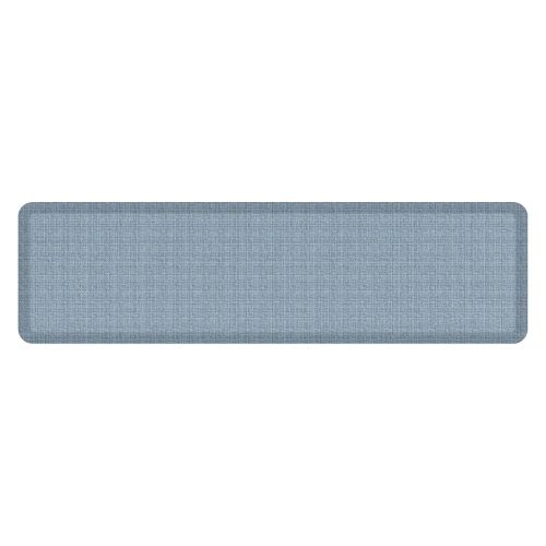  NewLife by GelPro Anti-Fatigue Designer Comfort Kitchen Floor Mat, 20x72, Tweed Hydrangea Stain Resistant Surface with 3/4” Thick Ergo-foam Core for Health and Wellness