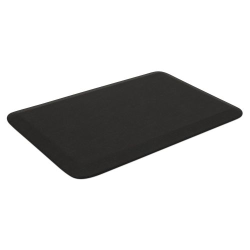  NewLife by GelPro Anti-Fatigue Designer Comfort Kitchen Floor Mat, 20x32”, Grasscloth Charcoal Stain Resistant Surface with 3/4” Thick Ergo-foam Core for Health and Wellness