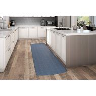 NewLife by GelPro Anti-Fatigue Designer Comfort Kitchen Floor Mat, 30x108, Tweed High Tide Stain Resistant Surface with 3/4” Thick Ergo-foam Core for Health and Wellness