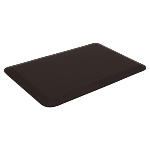  NewLife By GelPro Anti-Fatigue Designer Comfort Kitchen Floor Mat Stain Resistant Surface with 3/4” Thick Ergo-foam Core for Health and Wellness, 20 x 32, Leather Grain Truffle