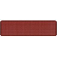 NewLife by GelPro Anti-Fatigue Designer Comfort Kitchen Floor Mat, 20x72, Tweed Barn Red Stain Resistant Surface with 3/4” Thick Ergo-foam Core for Health and Wellness