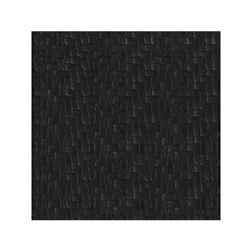  NewLife by GelPro Anti-Fatigue Designer Comfort Kitchen Floor Mat, 20x32”, Sisal Black Stain Resistant Surface with 3/4” Thick Ergo-foam Core for Health and Wellness