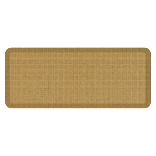  NewLife by GelPro Anti-Fatigue Designer Comfort Kitchen Floor Mat, 20x48, Tweed Honeycomb Stain Resistant Surface with 3/4” Thick Ergo-foam Core for Health and Wellness