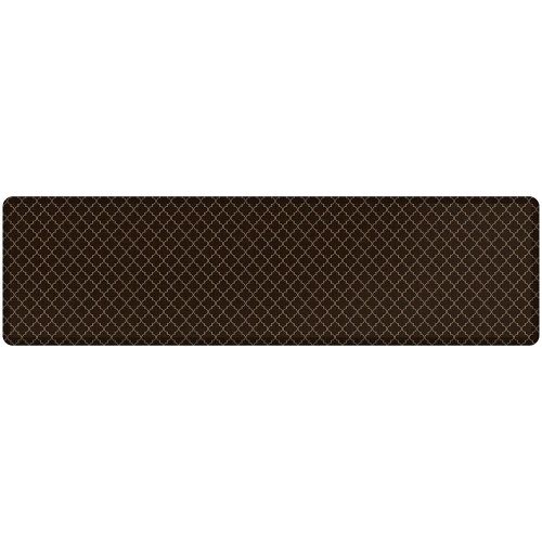  NewLife by GelPro Anti-Fatigue Designer Comfort Kitchen Floor Mat, 30x108”, Lattice Java Stain Resistant Surface with 3/4” Thick Ergo-foam Core for Health and Wellness