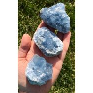 /NewMoonBeginnings Raw Celestite Cluster - blue celestite geode - celestite cluster - healing crystal - Celestite cluster - celestite crystal - Celestite