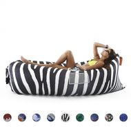 NewNomad inflatable lounge chair, airsofa, inflatable lounger, ideal for music festival and camping, inflatable air lounger.