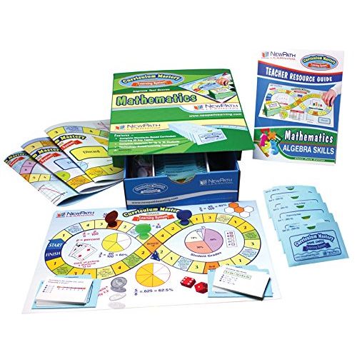  NewPath Learning Algebra Skills Curriculum Mastery Game, Grade 6-10, Class Pack