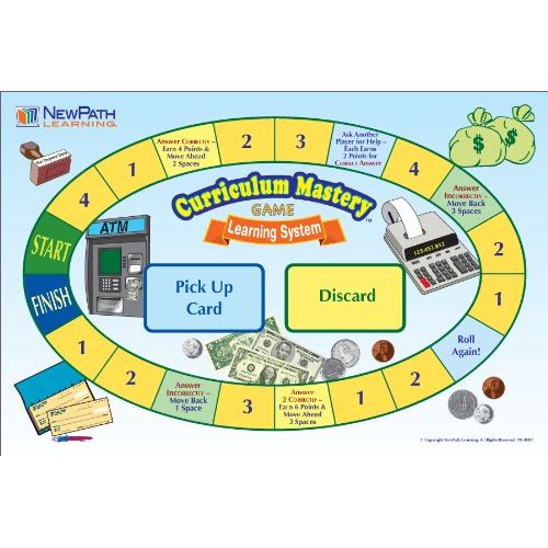  NewPath Learning Algebra Skills Curriculum Mastery Game, Grade 6-10, Class Pack