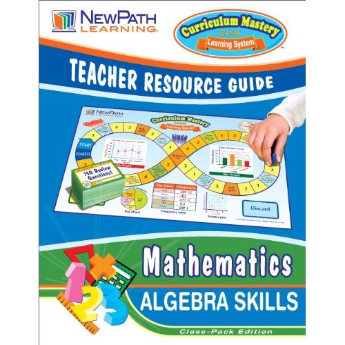  NewPath Learning Algebra Skills Curriculum Mastery Game, Grade 6-10, Class Pack