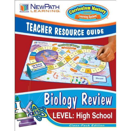  NewPath Learning 24-9007 Biology Review Curriculum Mastery Game, High School, Class Pack