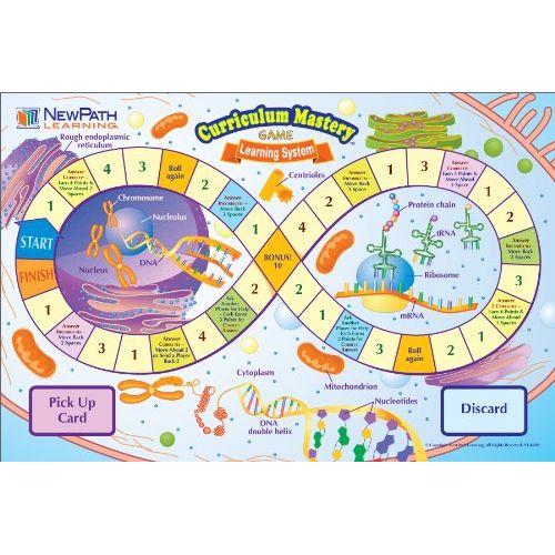  NewPath Learning 24-9007 Biology Review Curriculum Mastery Game, High School, Class Pack