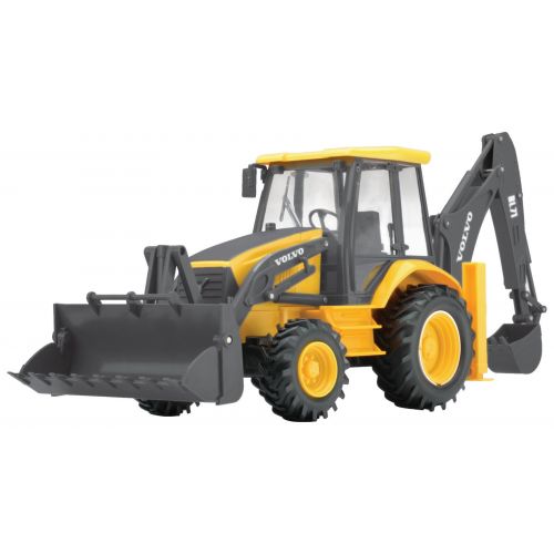  New-Ray 1:18 Volvo K012 Volvo Remote Controlled Backhoe Loader RC