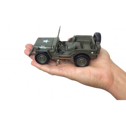  New Ray Classic Armour Willys Jeep - 1:32 Scale