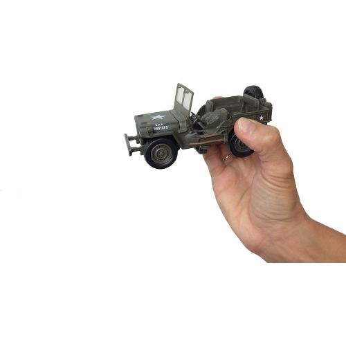  New Ray Classic Armour Willys Jeep - 1:32 Scale