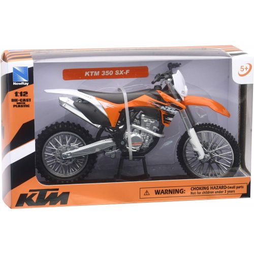  New-Ray 1:12 scale KTM 350SX-F die cast dirt bike model